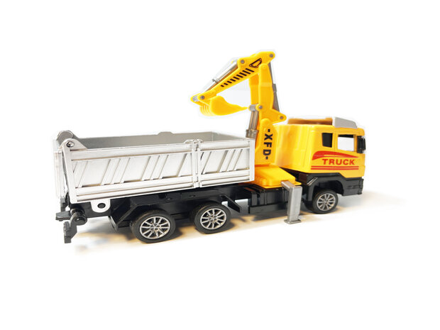 Speelgoed Die cast voertuigen -werkvoertuigen mix assortiment 17cm