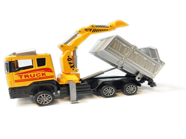 Speelgoed Die cast voertuigen -werkvoertuigen mix assortiment 17cm