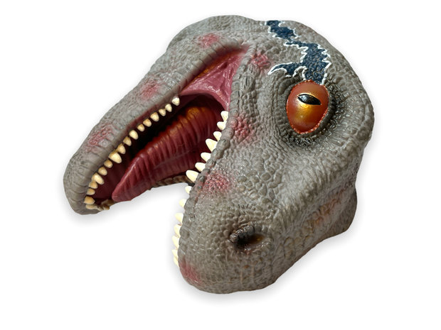 Hand Puppet Tyrannosaurus speelgoed - rubber Realistic handpop dinosaurus 