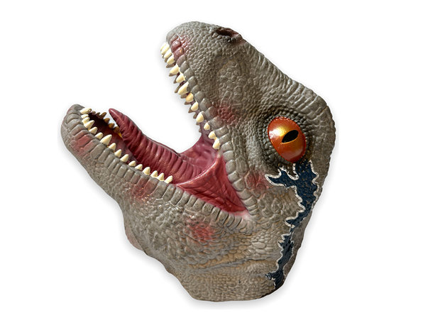 Hand Puppet Tyrannosaurus speelgoed - rubber Realistic handpop dinosaurus 