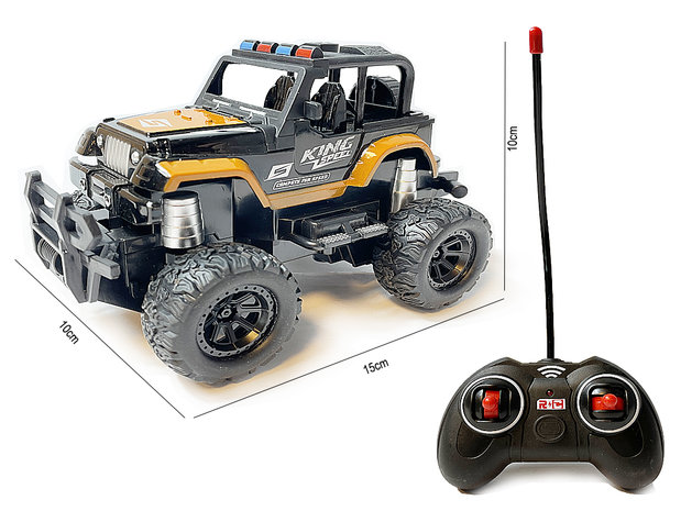 Rc auto - afstand bestuurbare rock crawler - speelgoed auto 1:28 