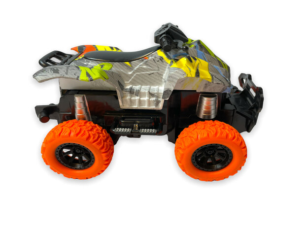 Rc quad - afstand bestuurbare rock crawler - speelgoed quad Rasta.