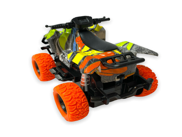 Rc Quad - Rock Crawler t&eacute;l&eacute;command&eacute; - Jouet Quad Rasta.