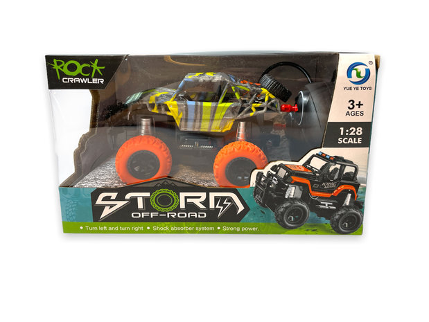 Rasta Rc car - remote controlled rock crawler - toy.