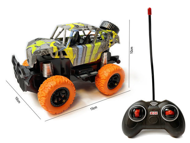 Rasta Rc car - remote controlled rock crawler - toy.