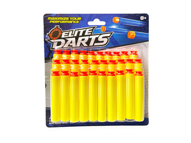 Elite Darts pijlen - 30 stuks darts met zuignap voor Nerf guns 