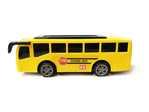 Radiografisch bestuurbare bus - 3D Led licht - RC Tour Bus speelgoed - 27CM - 2CH