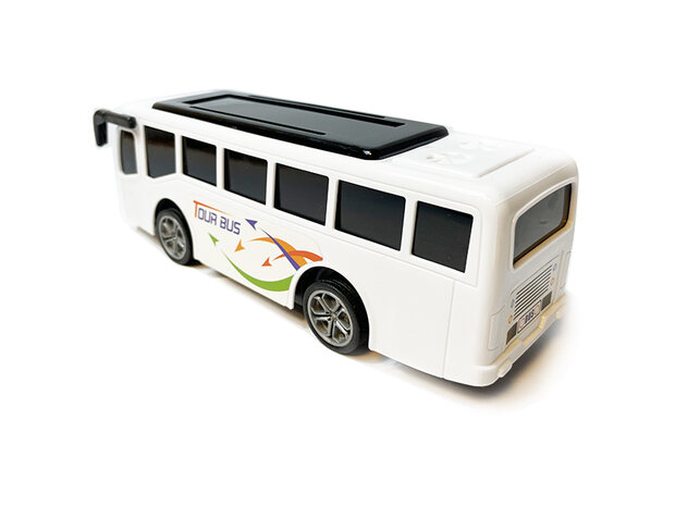 Radiografisch bestuurbare bus - 3D Led licht - RC Tour Bus speelgoed - 27CM - 2CH