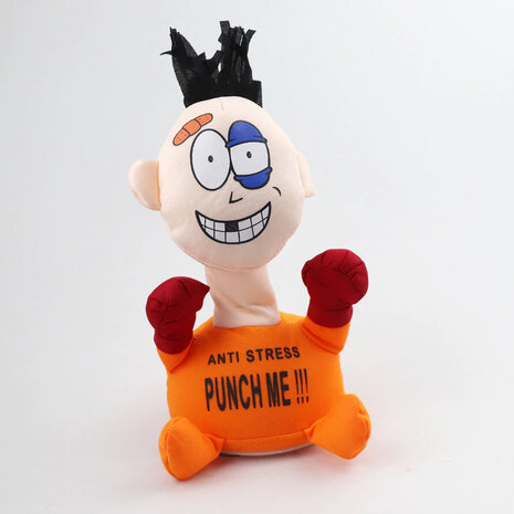 Punch Me Anti-Stress-Puppe &ndash; interaktive Spielzeug-Boxpuppe 20 cm