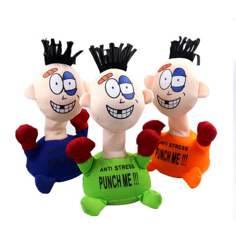 Punch Me Anti stress pop - interactieve speelgoed boks pop 20CM