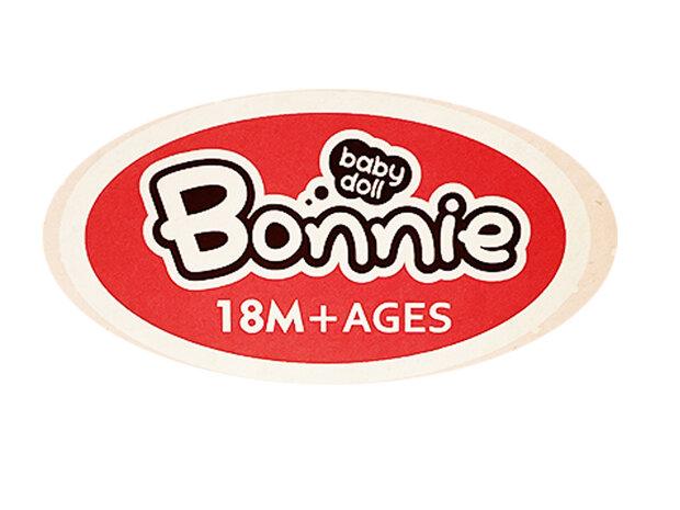 Reborn babypop met kapje - schattige baby pop Bonnie - zachte knuffel pop - 20CM