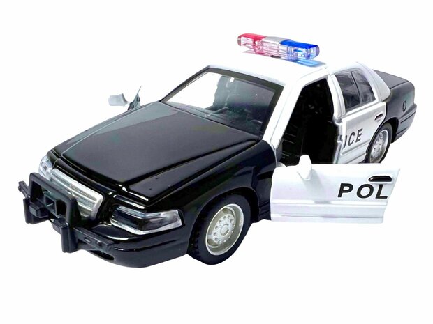 diecast police car
