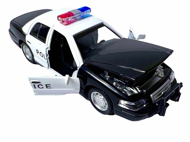 diecast police car