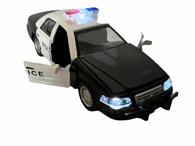 Polizeiauto aus Druckguss