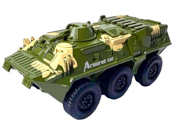 Army Tank + Armored Car diecast.