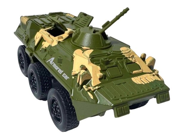 Army Tank + Armored Car diecast.