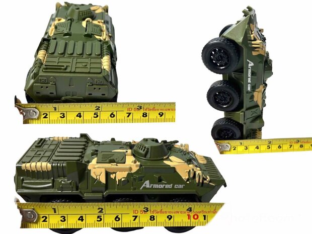 Char de l&#039;arm&eacute;e + voiture blind&eacute;e moul&eacute;e sous pression.