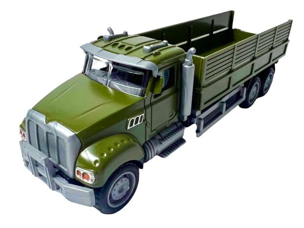 DIE CAST Camion de missiles de d&eacute;fense a&eacute;rienne.