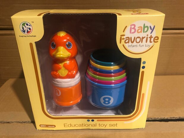 Stapelbecher f&uuml;r Babyspielzeug