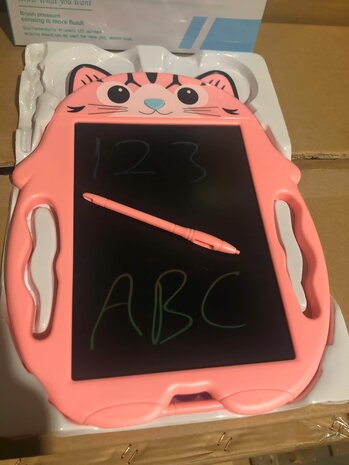 Tablette LCD Tablette &agrave; dessin Enfants avec 2 stylets.