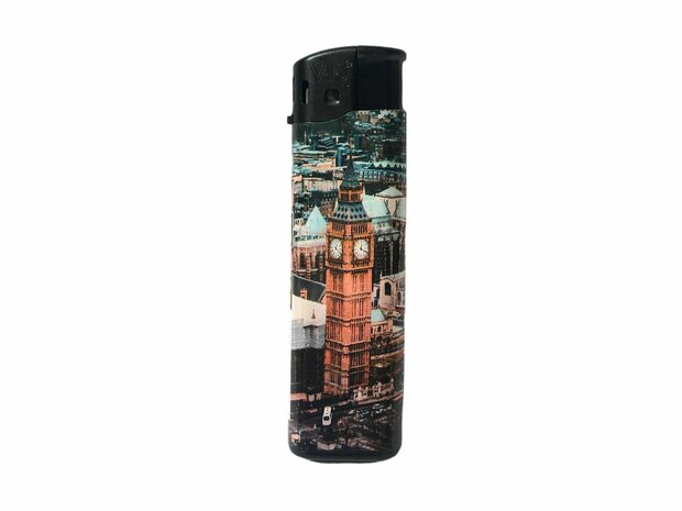 Click lighters with EU cities print.G