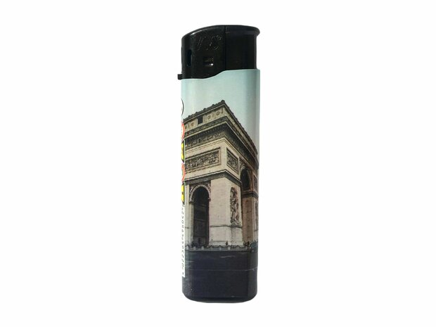 Click lighters with EU cities print.G