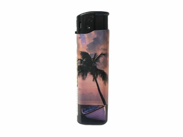 Lighters Click 50 pieces with beach print✓