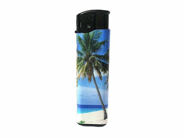 Lighters Click 50 pieces with beach print✓