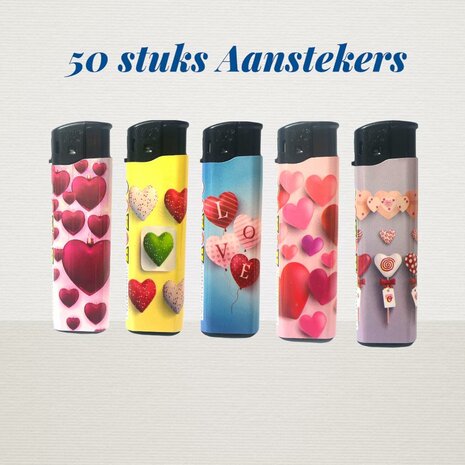 Aanstekers Klik 50 stuks.