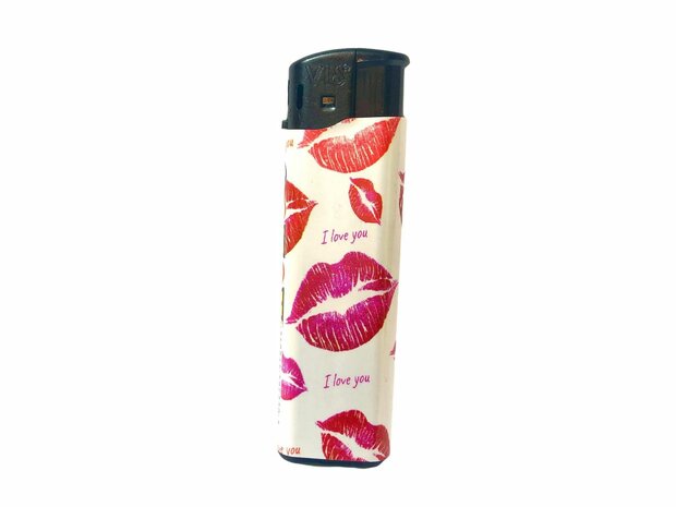 Lighters Click 50 pieces Kiss.