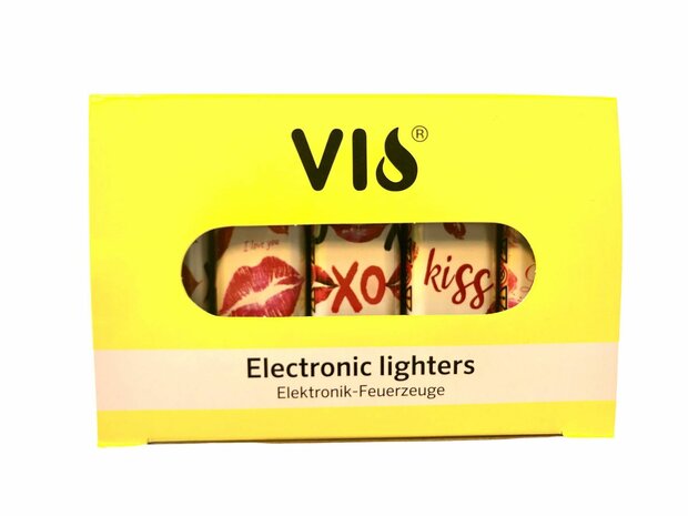 Lighters Click 50 pieces Kiss.