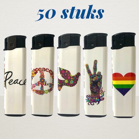 Aanstekers Klik 50 stuks ✓Peace✓