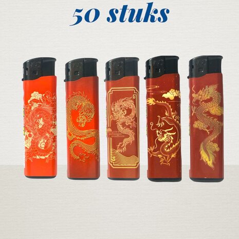 Dragon Aanstekers Klik 50 stuks.