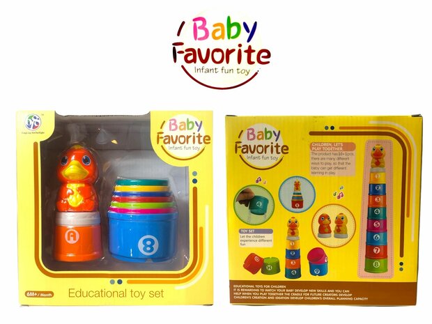 Baby toy stacking cups