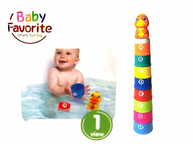 Stapelbecher f&uuml;r Babyspielzeug