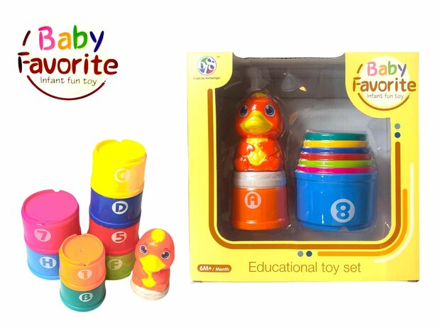 Stapelbecher f&uuml;r Babyspielzeug