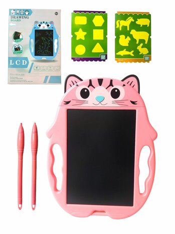 LCD pad Drawing tablet Children with 2 pens.