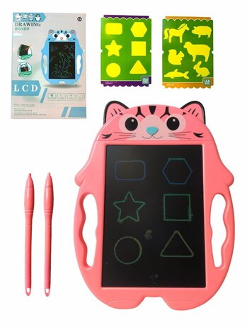 LCD pad Drawing tablet Children with 2 pens.