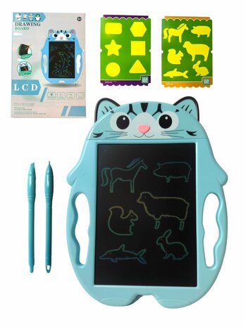Tablette LCD Tablette &agrave; dessin Enfants avec 2 stylets.