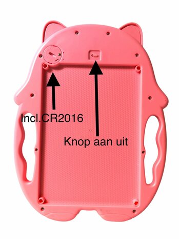 LCD pad Tekentablet Kinderen met 2 pennen.