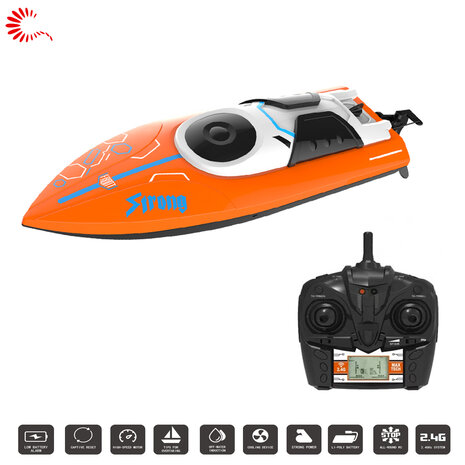 Bateau RC - Bateau de course de vitesse TKKJ H123 - 20KM/H - 2.4Ghz