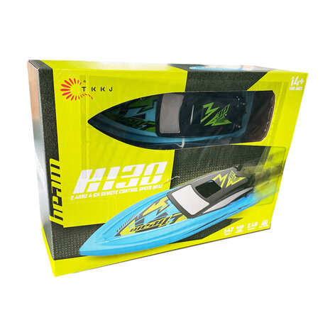 Steerable boat - H130 TKKJ -10km/h - rechargeable - 2.4ghz