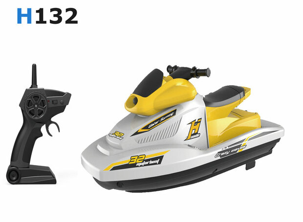 Rc jetski speelgoed boot H132 - oplaadbaar - 2.4GHZ zender 50meter- 10km/h - 1:47