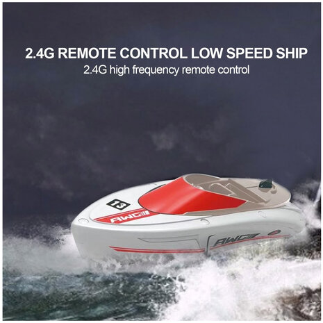 Bateau Rc - H133 TKKJ -10km/h - rechargeable - 2.4ghz -1:47