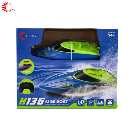 Rc boot H136 - 2.4ghz -10km/h - 1:47 