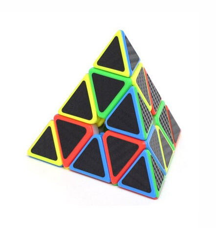 Pyraminx cube - brainteaser - pyramid shape - 9.5CM b 