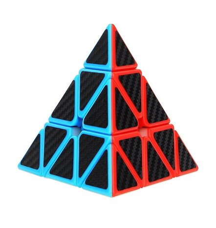 Pyraminx-W&uuml;rfel &ndash; Denksportaufgabe &ndash; Pyramidenform &ndash; 9,5 cm z