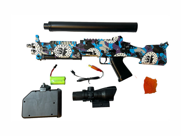 Gel Blaster- orbeez geweer - compleet set - oplaadbaar - 80CM b