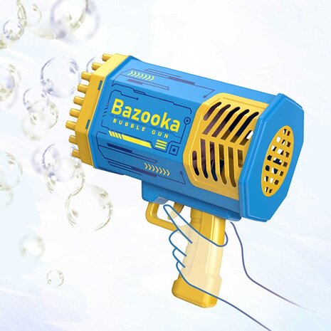 Bubble Gun Bazooka - bellenblaas pistool - 69 gaten - oplaadbaar