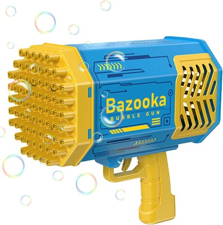 Bubble Gun Bazooka - bellenblaas pistool - 69 gaten - oplaadbaar